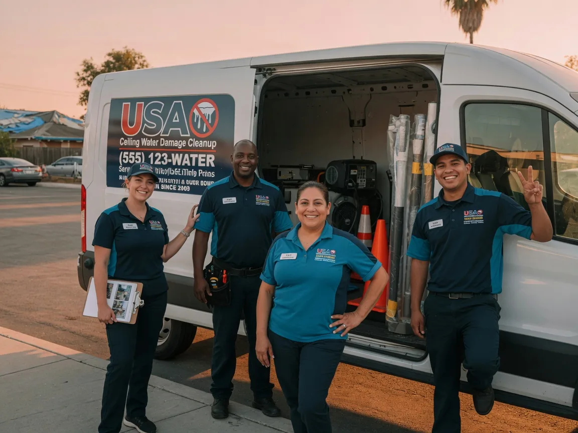Ceiling Water Damage Restoration company in Vista, CA